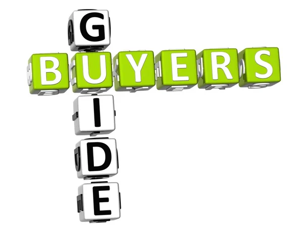 Buyers Guide Crossword — Stock Fotó