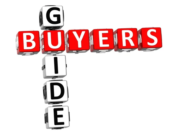 Buyers Guide Crossword — Stock Fotó