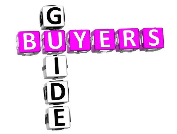 Buyers Guide Crossword — Stock Photo, Image