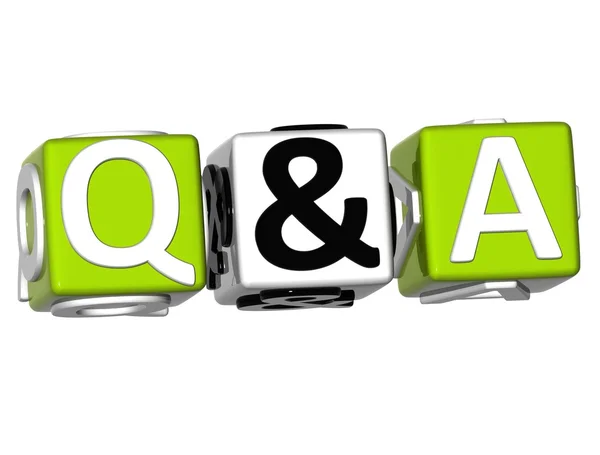 Question & Answer — Stock Photo, Image