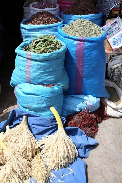 在马拉喀什、 摩洛哥、 非洲市场 — 图库照片