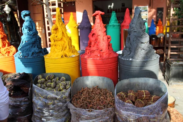 Spices shop in the medina of Marrakech, Morocco — Stock Photo, Image