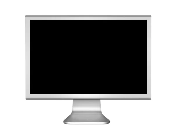 Monitor sobre fondo blanco - XL — Foto de Stock