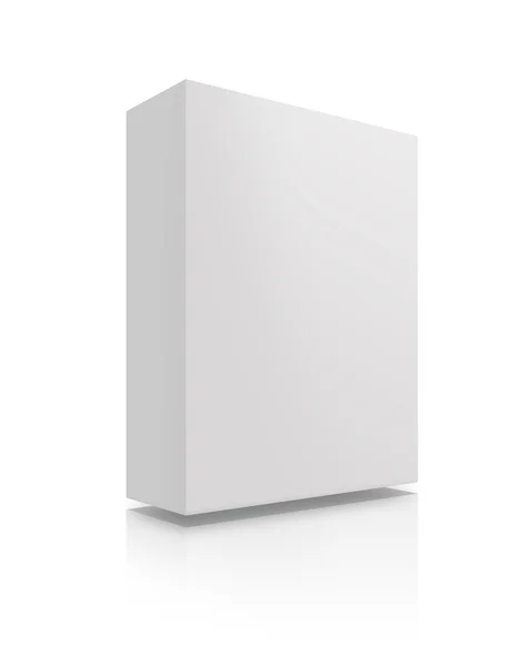 Caja en blanco - XL — Foto de Stock