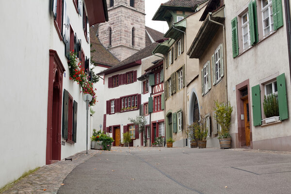 Street of european old town
