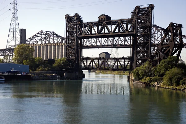 Mosty - chicago jižní straně — Stock fotografie