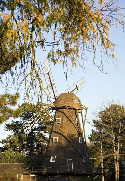 Mulino a vento a Elmhurst — Foto Stock