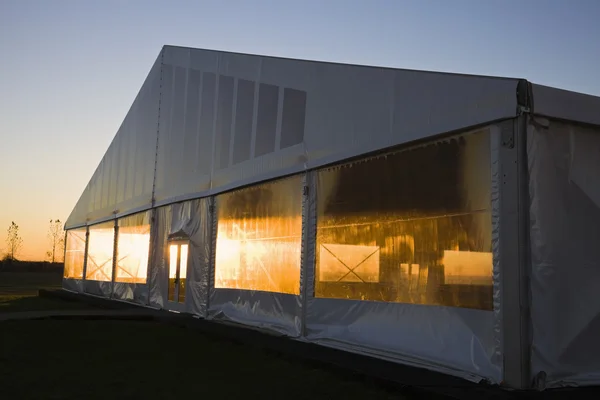 Exhibition tent — Stock Photo, Image
