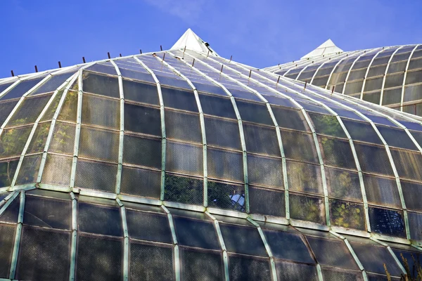 リンカーン公園の温室の屋根 — ストック写真