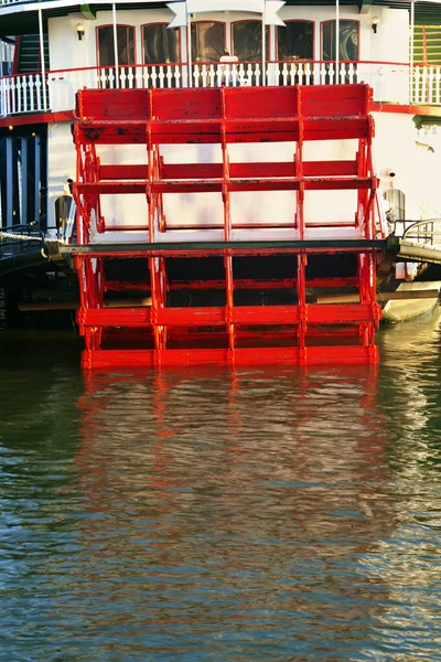 Stoomboot op de mississippi river — Stockfoto