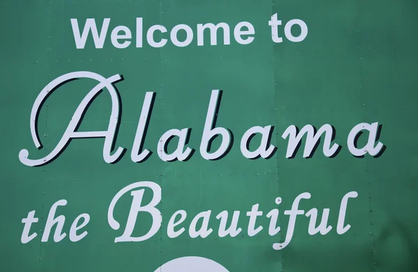 Bem-vindo ao Alabama — Fotografia de Stock