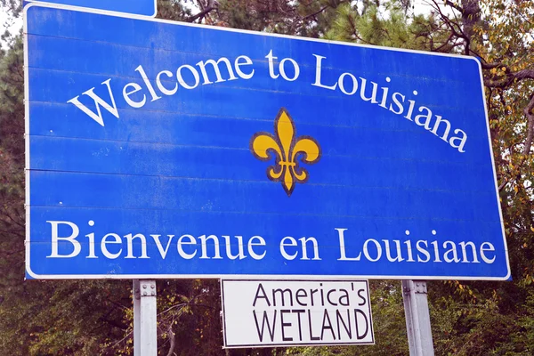 Benvenuti in Louisiana — Foto Stock