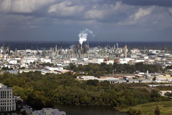 Área industrial de Baton Rouge — Fotografia de Stock