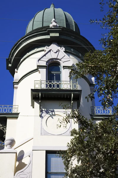 Savannah'ın eski binada — Stok fotoğraf