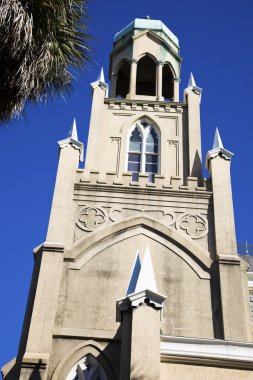 Savannah, georgia tarihi kilise.