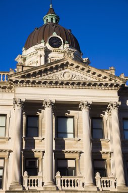 Courthouse in Bloomington, Illinois, USA clipart