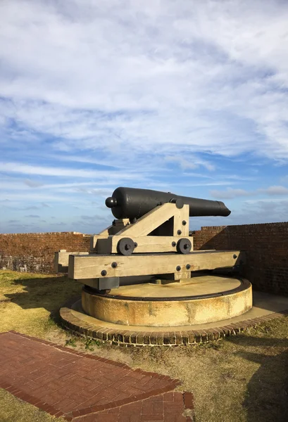 Cannon Fort Pulaski Georgia — Stock Photo, Image