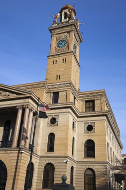 Courthouse in Canton, Ohio clipart