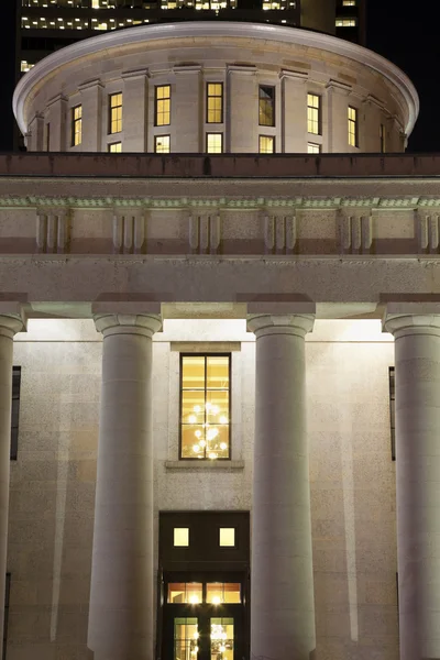 Columbus Ohio Entrance State Capitol Building — Stock Photo, Image