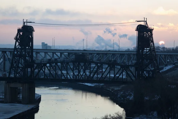 Cleveland-híd — Stock Fotó