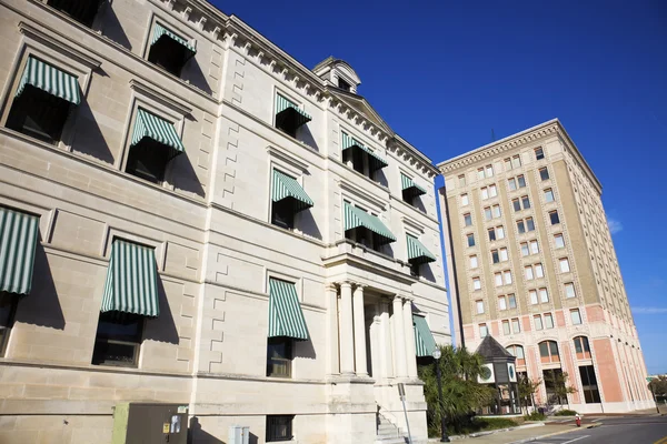 Historische Gebäude in der Innenstadt von Pensacola — Stockfoto