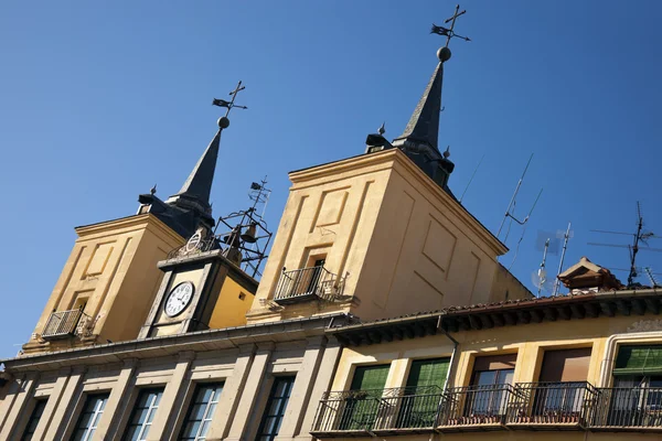 Plaza Mayor in Segovia — Stock Photo, Image
