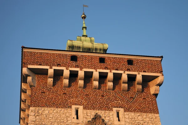 ポーランド クラクフの聖フロリアン門 — ストック写真