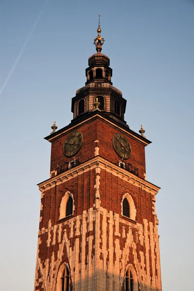 Rathaussturm in Krakau — Stockfoto