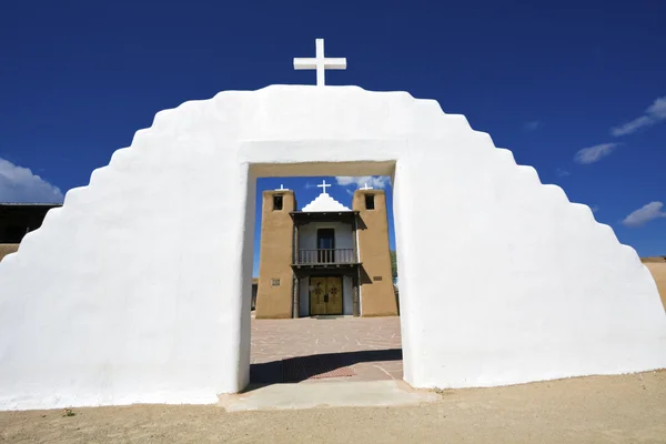 Kerk Van Taos New Mexico — Stockfoto