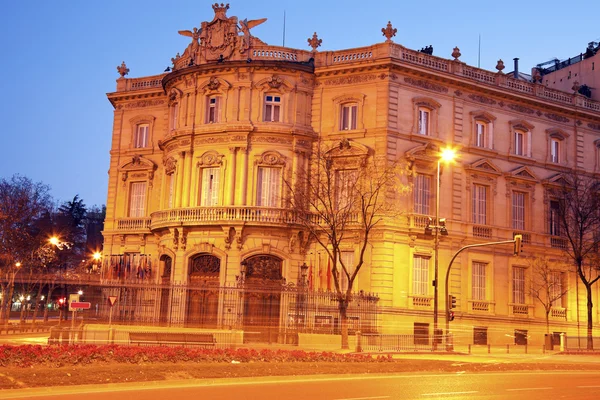 Palacio de Linear ในมาดริด — ภาพถ่ายสต็อก