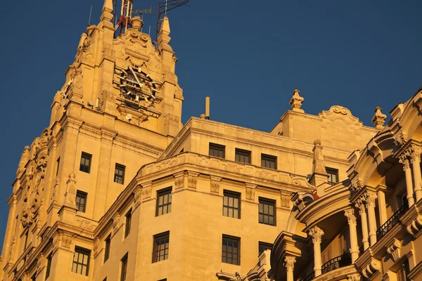 Небоскрёб Мадриде Испания Здание Фелика — стоковое фото