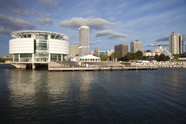 Milwaukee seen from Lakefront clipart