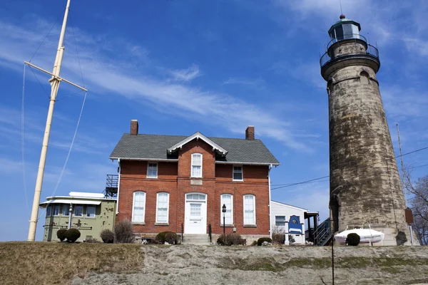 古いフェアポート港灯台 — ストック写真
