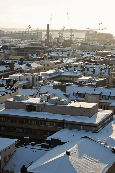 Porto em Helsínquia — Fotografia de Stock