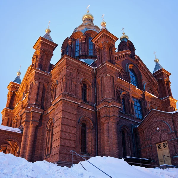 Helsinki 'deki Uspenski Katedrali — Stok fotoğraf