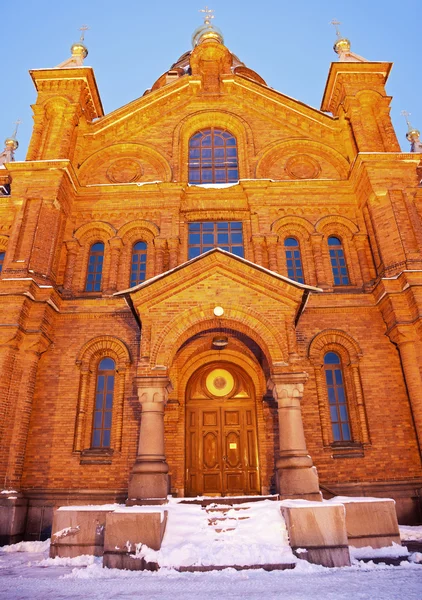 Uspenski katedrális itt: Helsinki — Stock Fotó