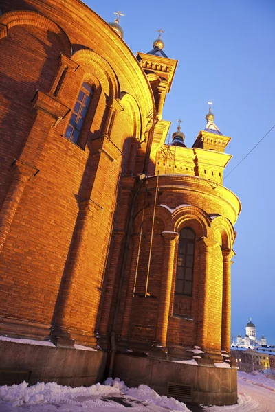 Uspenská katedrála v Helsinkách — Stock fotografie