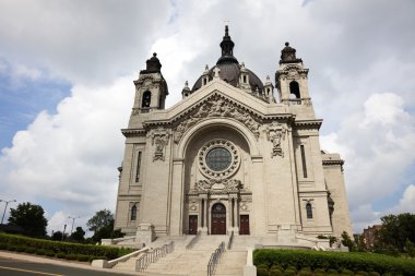 Cathedral in St. Paul, Minnesota clipart