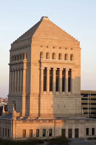 Indiana memorial da guerra mundial — Fotografia de Stock