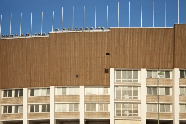 Деталь Олимпийского стадиона в Хельсинки — стоковое фото