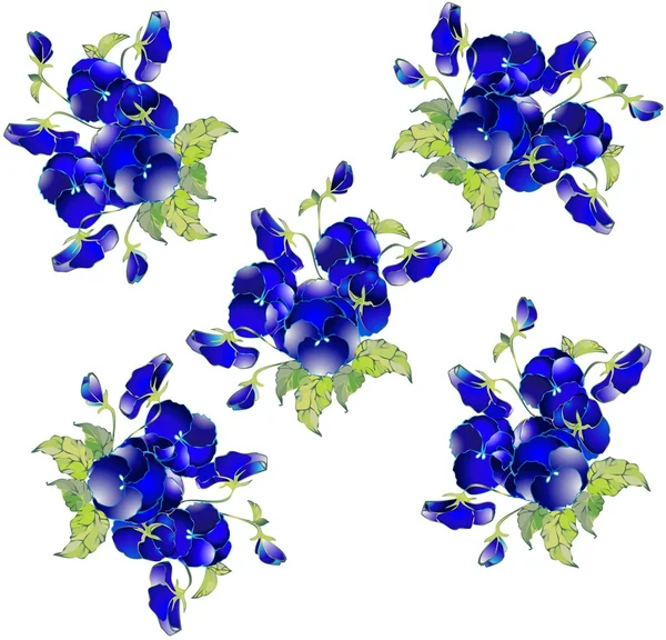 Bezszwowe Tło Kwiatów Ornament Modne Nowoczesne Tapety Lub Włókienniczych — Wektor stockowy