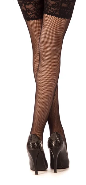 Jovem mulher: perna bonito closeup — Fotografia de Stock
