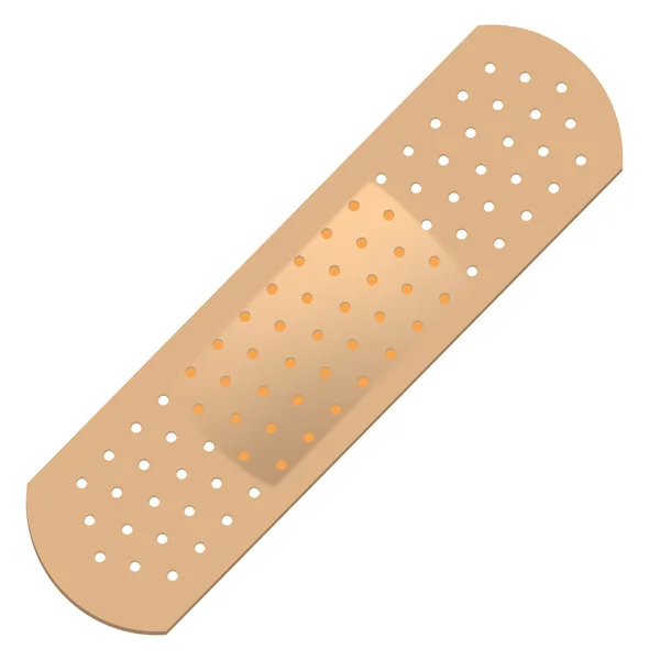 Yapışkanlı bandaj — Stok Vektör