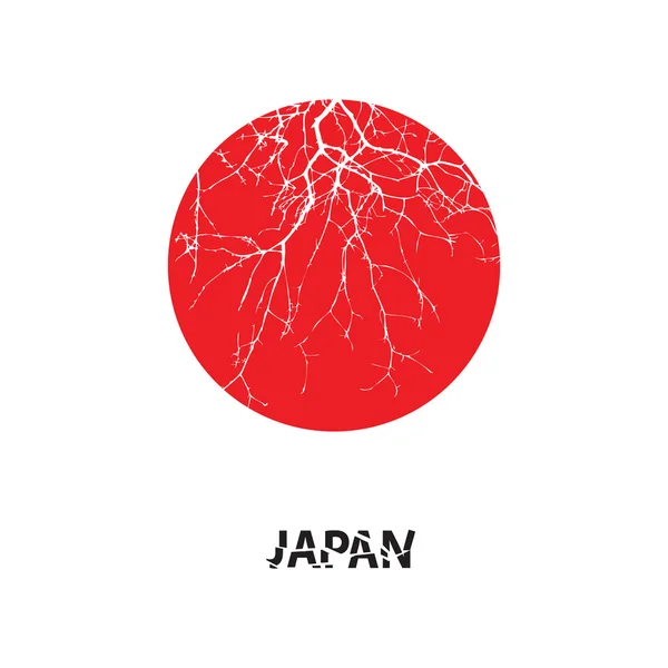 Flag of Japan — Stock Vector