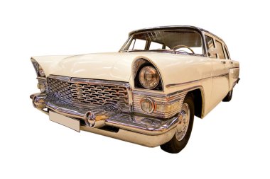 Isolated photo of a Retro Car clipart