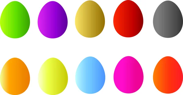 Векторний великодні яйця — стоковий вектор