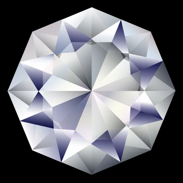 Vector diamond — Stock Vector