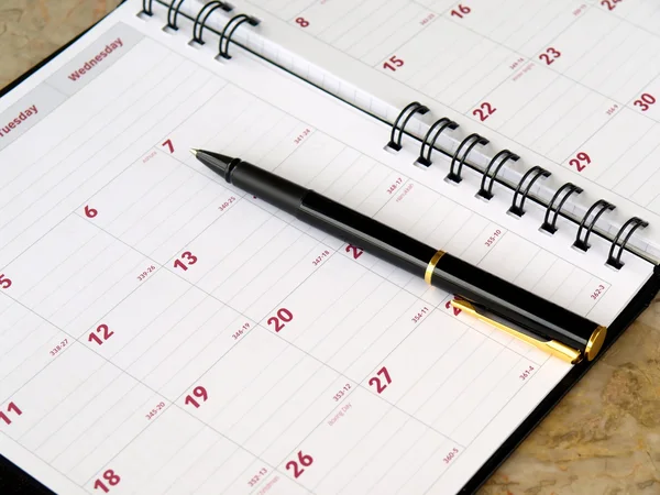 Monthly planner — Stock Photo, Image