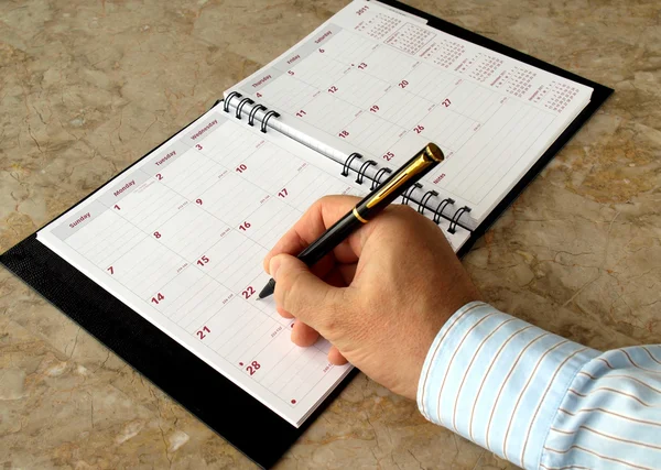 Planificador mensual —  Fotos de Stock