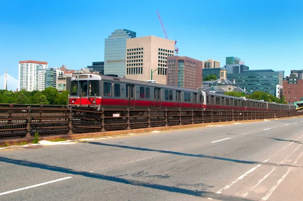 stock image Arrival electric train on platform